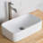 Ceramic Rectangular Vessel Bathroom Sink with Faucet-3955030