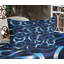 Drap-housse et coussin décoratif bleu foncé Ambesonne, bleu, bleu foncé, blanc-106793985