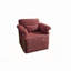 Fauteuil demi-tonneau rembourré et pivotant-41376915