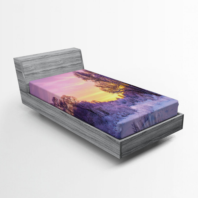 Microfiber Fitted Sheet, Twin Fitted Sheet