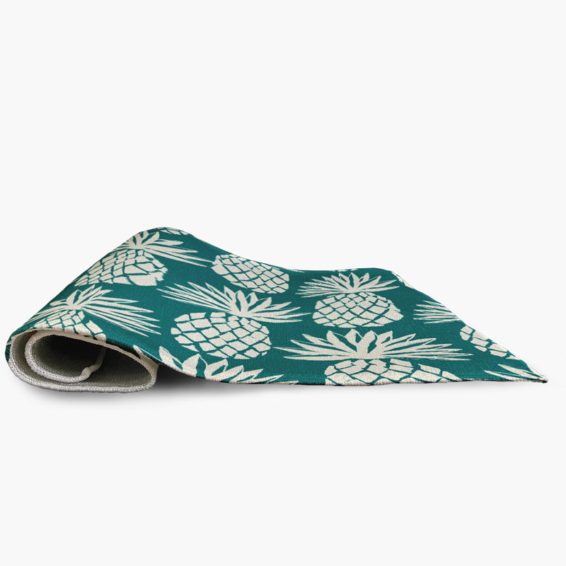 Flossy Chenille Floral Indoor Rug, Rectangle 2' x 3'
