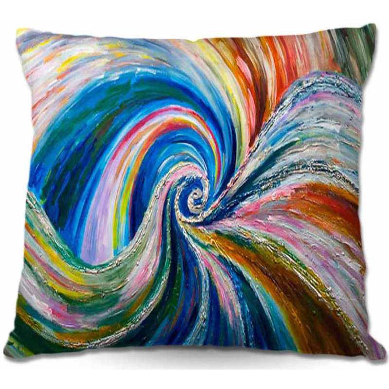 Coussin Couch Spiral I, 18 po x 18 po