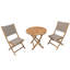 Stella Teak 3 Piece Bistro Set