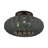 Albrechtice 3 Light Black Large Semi-flush