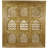 Handmade Abstract Wall Decor on Solid Wood