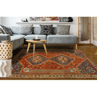 Fine Vintage Zauresh Red Rug