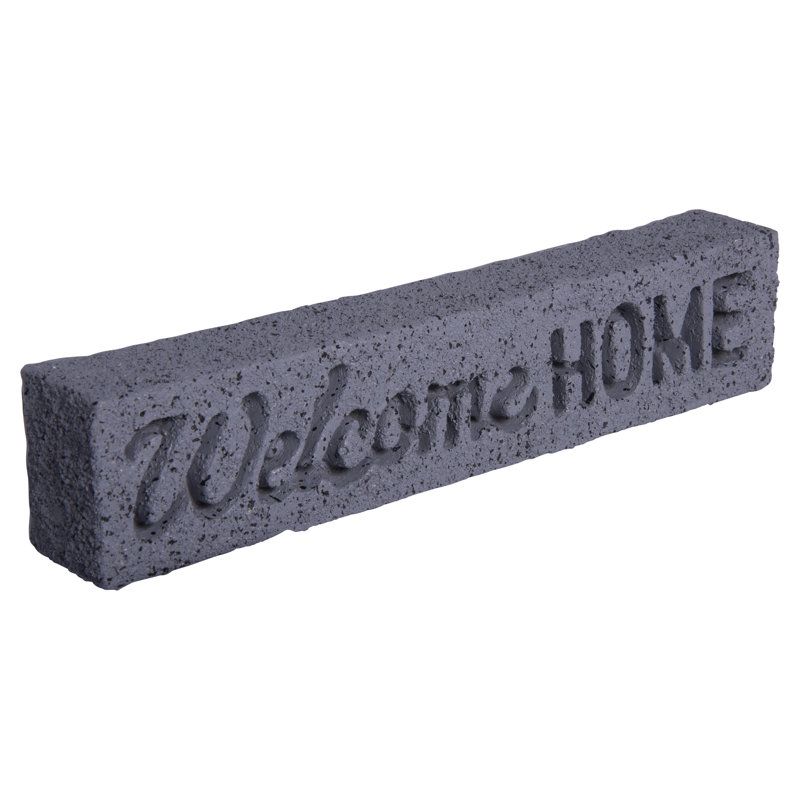 Enseigne en résine Quadra Welcome Home