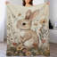 Jeté en flanelle de luxe Bunny-133233233