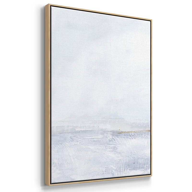 Polar Divide II - Toile encadrée multi-pièces, Encadré naturel, H 24 po x l 48 po