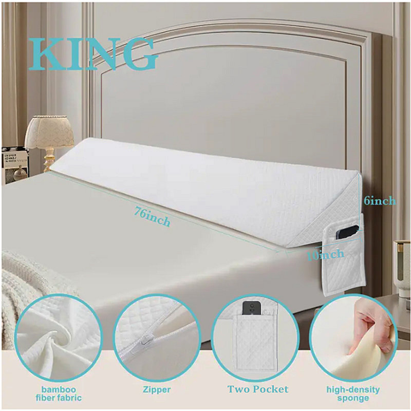 Gap Pillow-White137*26, 53.94" L x 9.84" W, White