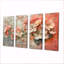 «Pink Grey», ensemble d'art sur toile-2124929327