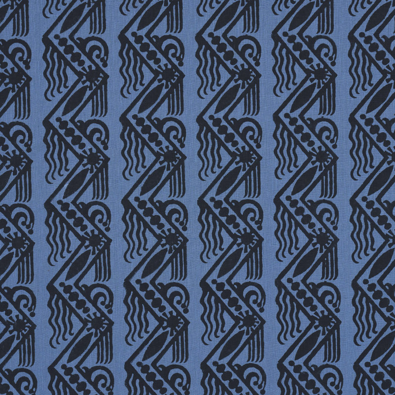 Tissu imprimé Schumacher x Drusus Tabor