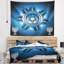 Tapisserie des symboles juifs Abstract-28505868