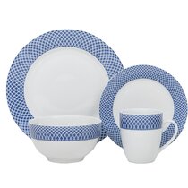 Winston Porter Aleko Porcelain China Dinnerware Set - Service for 2