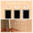 LED Mirror Jewelry Cabinet Standing, Lockable Jewelry Armoire with Full-Length Mirror and Adjustable LED Lights-540419012
