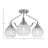 Odyssey 3 Light Semi-Flush Shown In With 6"-91357714-91357713