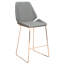Metzler Upholstered Counter Stool with Metal Frame-464518966-464645743