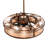 Cuylerville 8 - Light Dimmable Drum Chandelier
