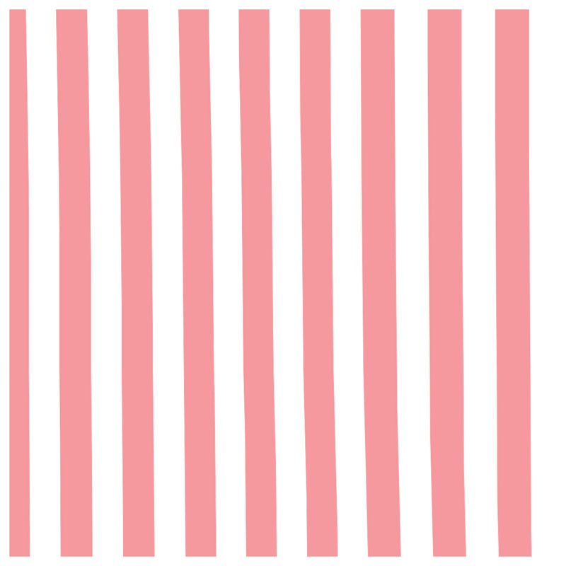 Pink Vertical Stripes Comforter, King