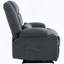 Causeuse inclinable avec porte-gobelets et poche latérale pour le salon-986304377