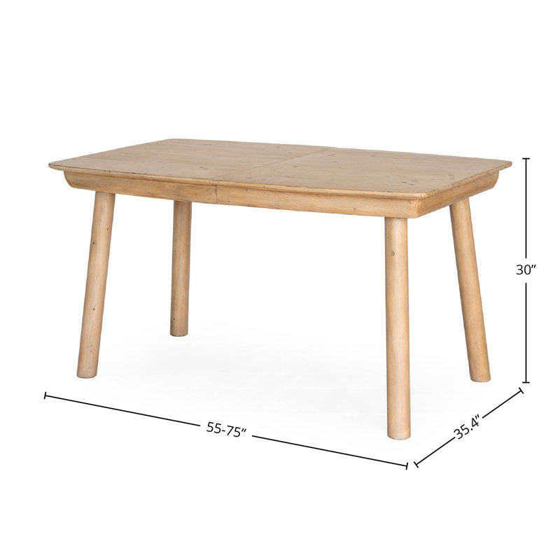 Joy 55"/75" Extension Dining Table
