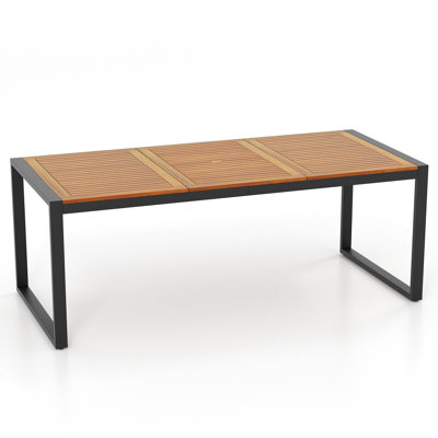 Rectangular 75Cm L Table