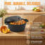 5L Non-Stick Cast Iron Dutch Oven Pot