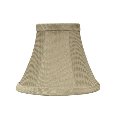 5'' H Jacquard Textured Fabric Bell Lamp Shade