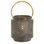 Julissa Round Outdoor Modern Lantern with Bulb