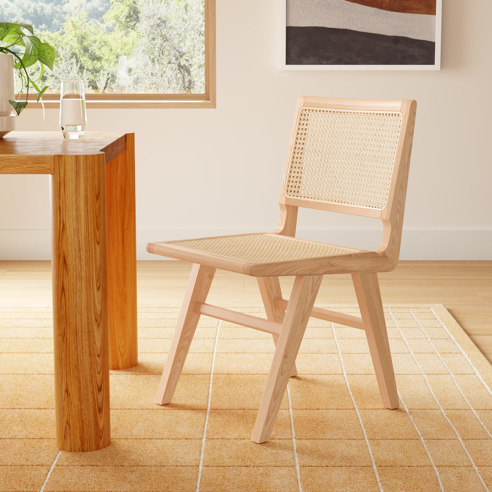 Atticus Dining Chair, Natural