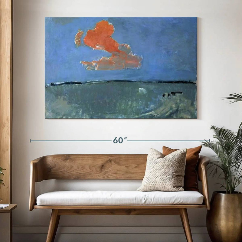 Avery The Red Cloud, 34" H x 51" W