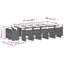 Patio Dining Set with