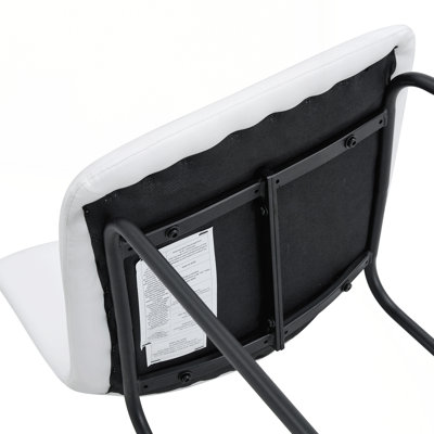Modern PU Material Bar Stools Set - Stylish And Versatile For Various Spaces by George Oliver