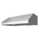 Cosmo 30 in. Haven Collection Ducted Under Cabinet Range Hood, Button Control, Permanent Filters, LED Lights, Stainless Steel QB Series