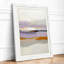 Misty Shoreline Minimalist - Framed Print-1875116516-1875116538