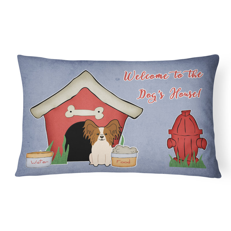 Coussin lombaire intérieur/extérieur sauvage dog house, Brun