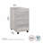 Kemry 16'' Wide 2 -Drawer Mobile Vertical Filing Cabinet-68641862