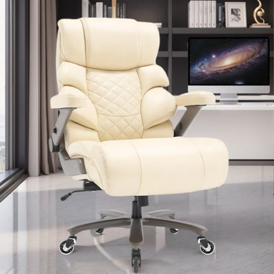 Maurica Big/Tall Ergonomic Office Chair 600LBS ,Home Office Chair with Adjustable Armrests and Backrest by Canora Grey