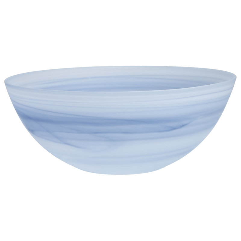 D&V La Jolla Amethyst 9.75" Serving Bowl, Set of 2, Ink Blue