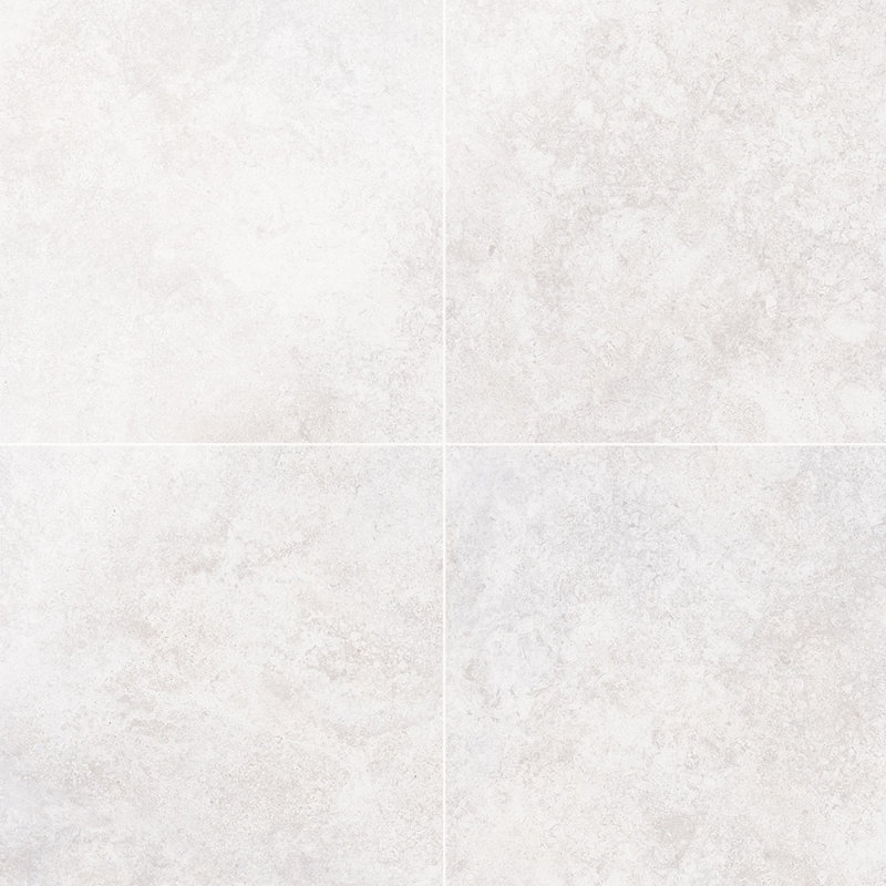 Zen noir poli 24 x 24, White