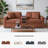 Braintree 3-Piece Sectional With Audio Console-111301370