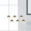 Luminaire suspendu tambour 6 lumières Barnsdall-792678229