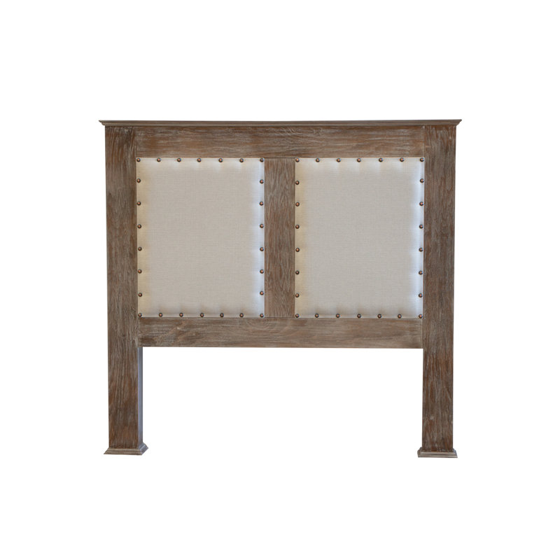 Pinzon Upholstered Headboard, Gray