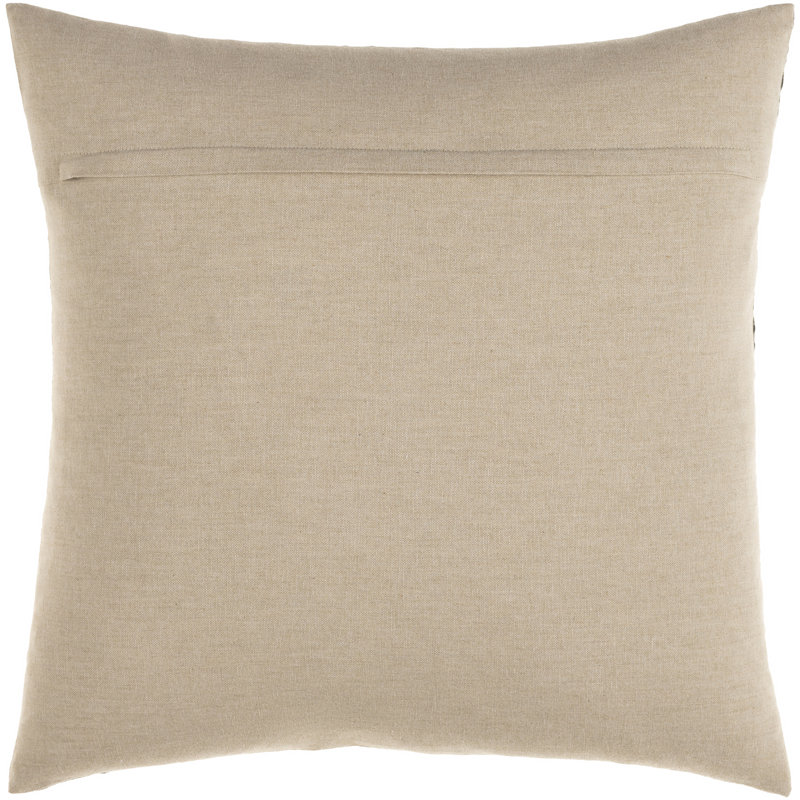 Square 100% Cotton Pillow Cover & Insert, 20" x 20", Down Fill