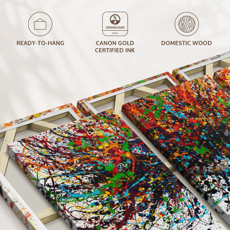 «Festival Flavour Tree» sur toile, H 48 po x l 74 po x P 1,25 po