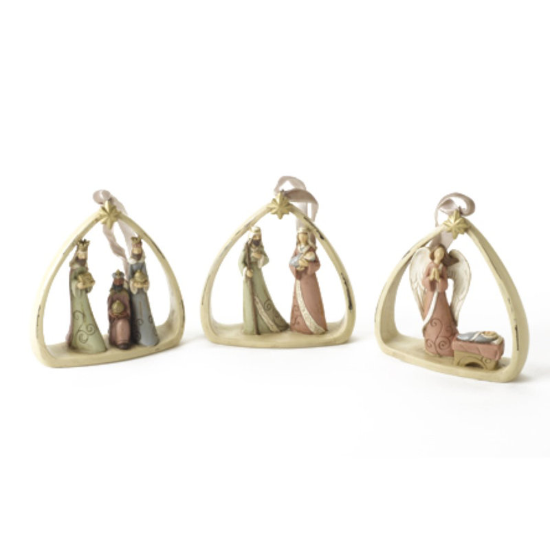 9cm Resin Hanging Figurine Ornament