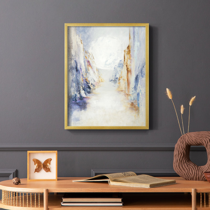 MONTANA Framed Print - Solid Wood, 14" H x 11" W