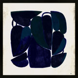 Blue Floral Print by StudioM