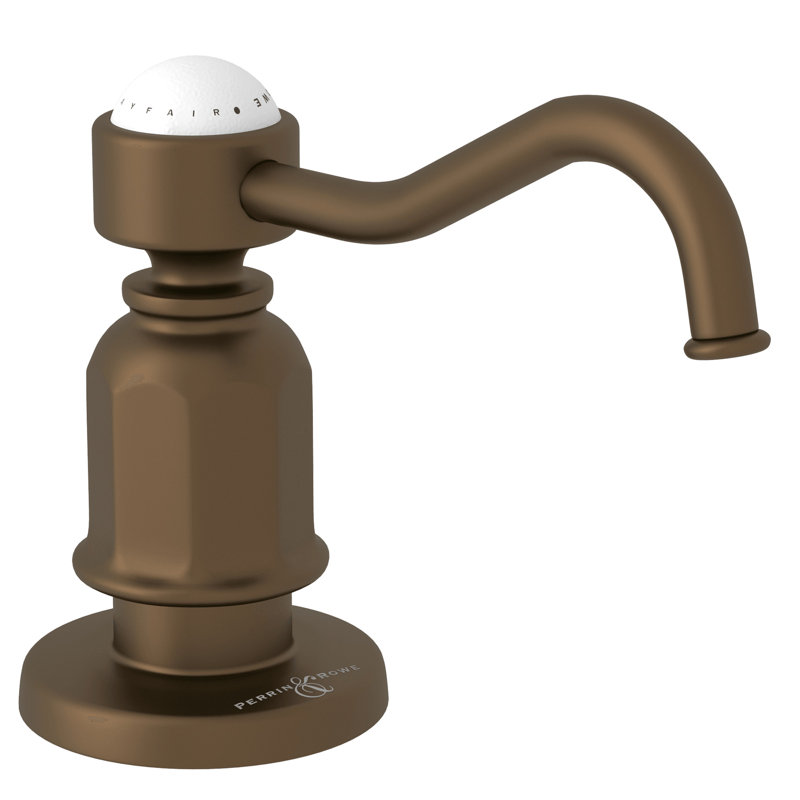 Edwardian Soap Dispenser, English Bronze