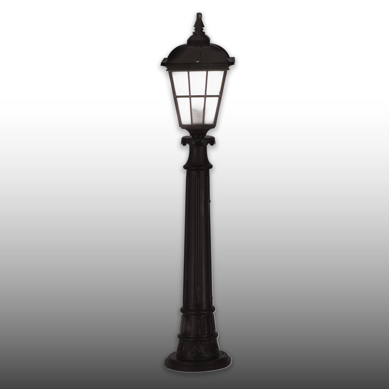 39.4'' Tall  Vintage Lantern Style Outdoor Floor Lamp